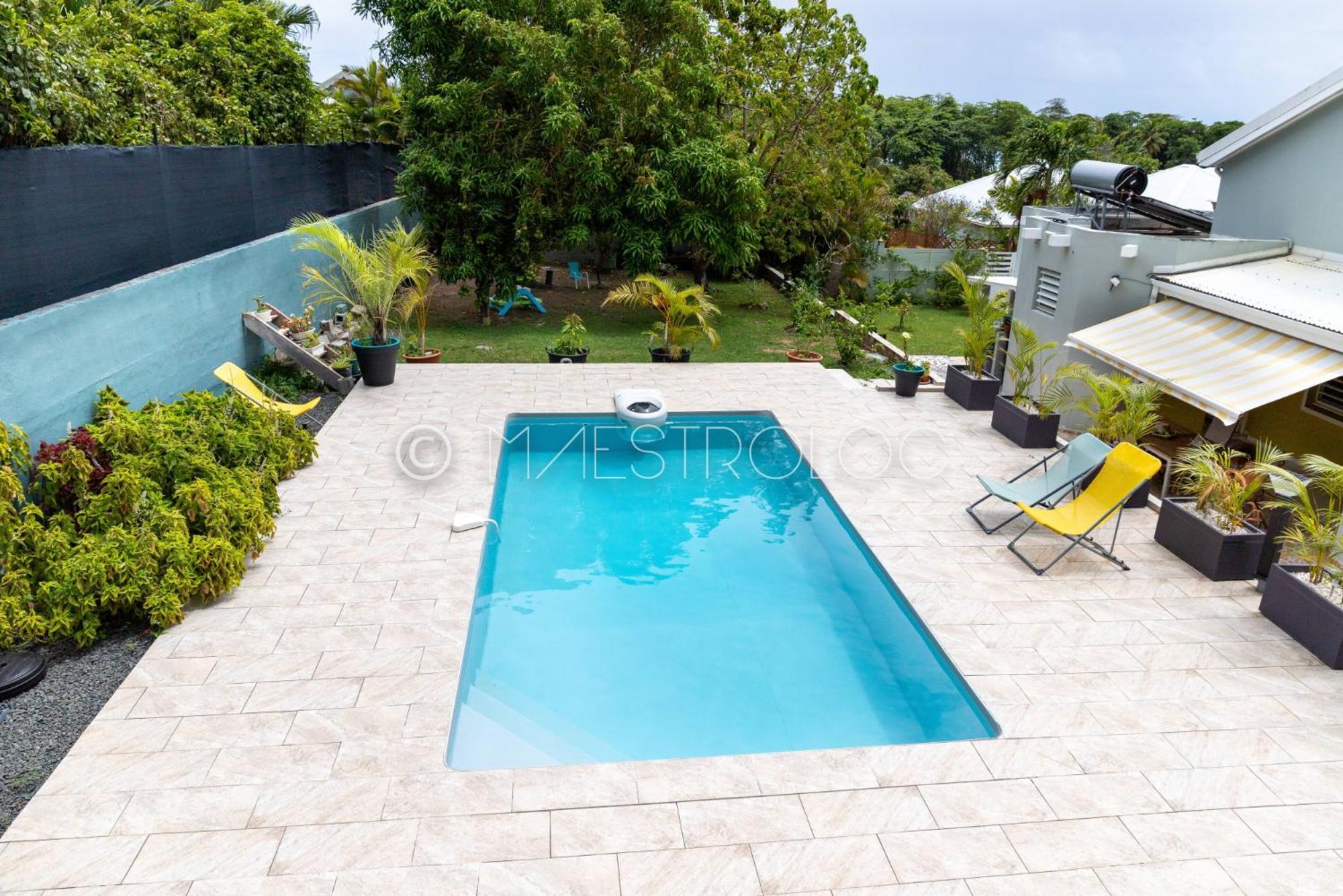 Villa L'Artist En Bord De Mer Avec Piscine Privee Sainte-Rose Buitenkant foto